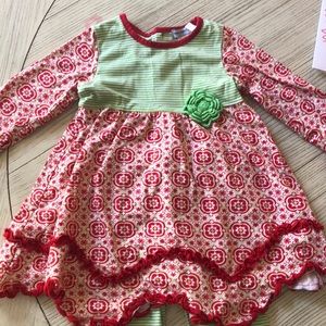 Tara Collection Christmas outfit, size 24 months